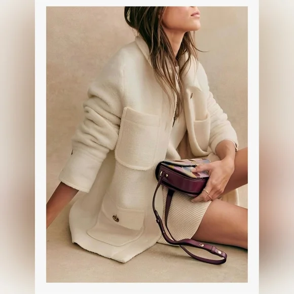 Omoone 2025 Winter Elegant Womens Pea Coat #1113 - Picture 10 of 12